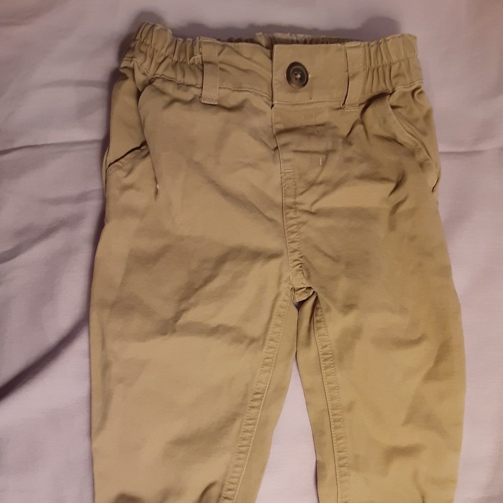 infant casual pants, khaki, 6-9M